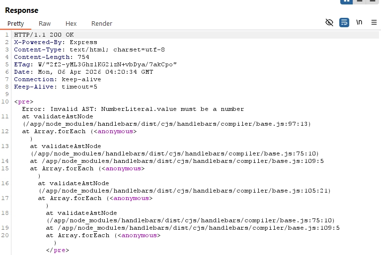 Patched Version Blocks Payload