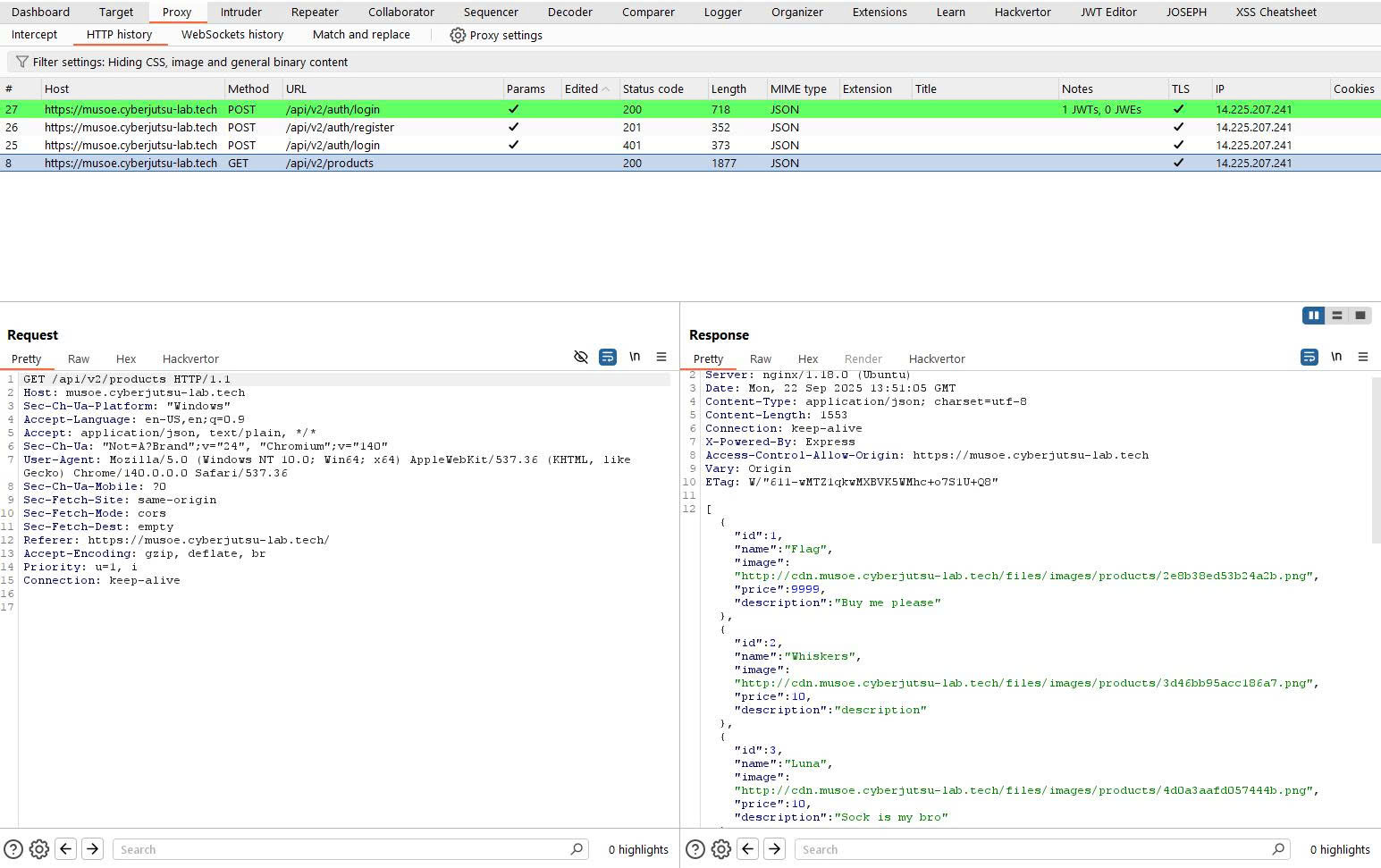 GET /api/v2/products response