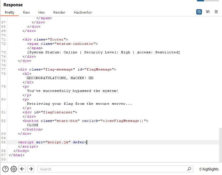 Line 65 - pointer to script.js