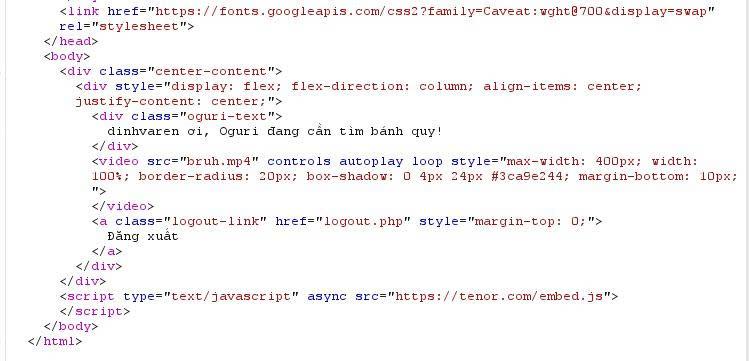 Response index.php