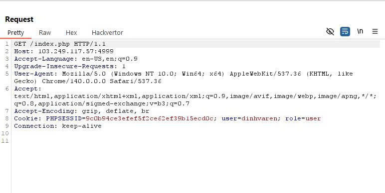 Burp Suite Cookies